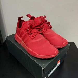 Adidas NMD R1 Scarlet Triple Red Athletic Sneakers Running Shoes Men's Size 10.5